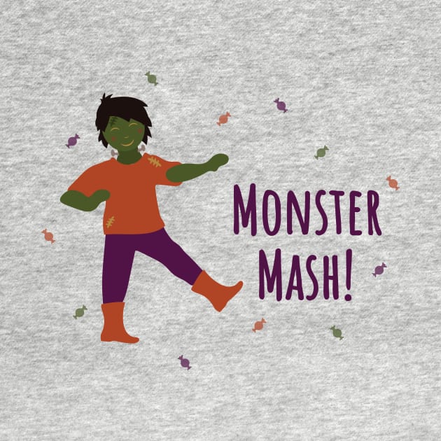 Halloween Frankie Monster Mash by Limey Jade 